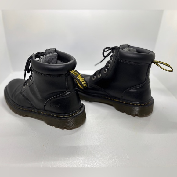 Dr Martens Cartor Black Leather Combat Boots Mens 8 Womens 9 EU 41 AirWair Lace main image 8